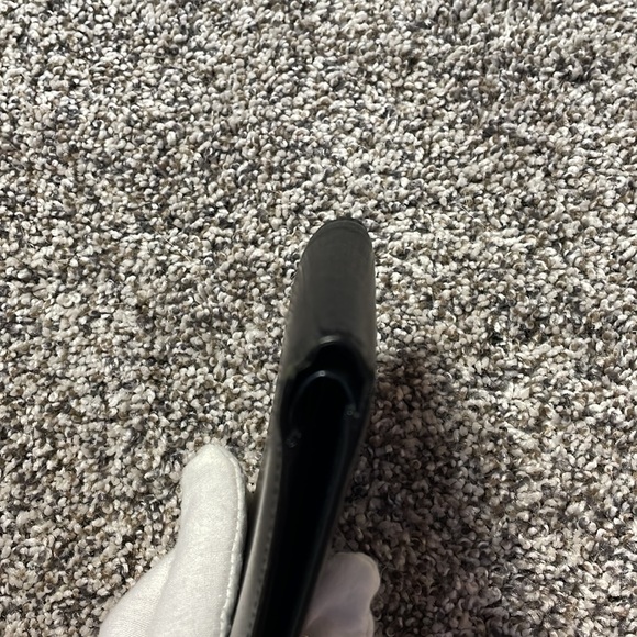 Authentic BURBERRY black leather men’s wallet - Picture 6 of 12